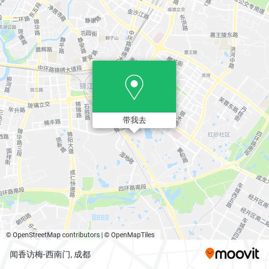 闻香访梅-西南门地图