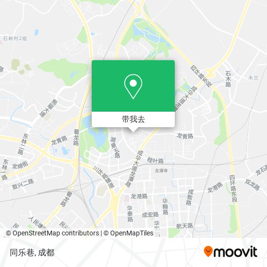 同乐巷地图