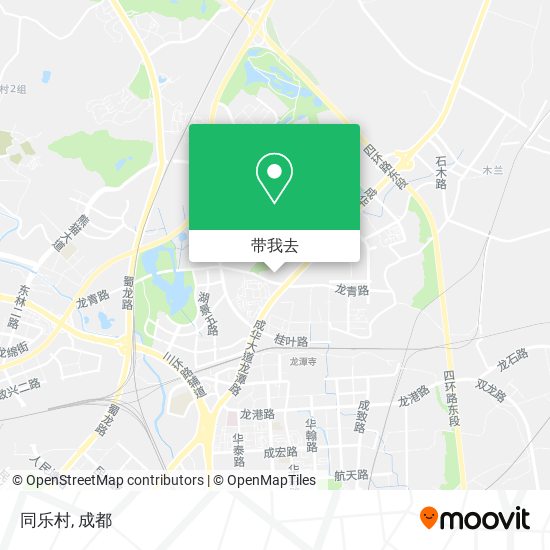 同乐村地图