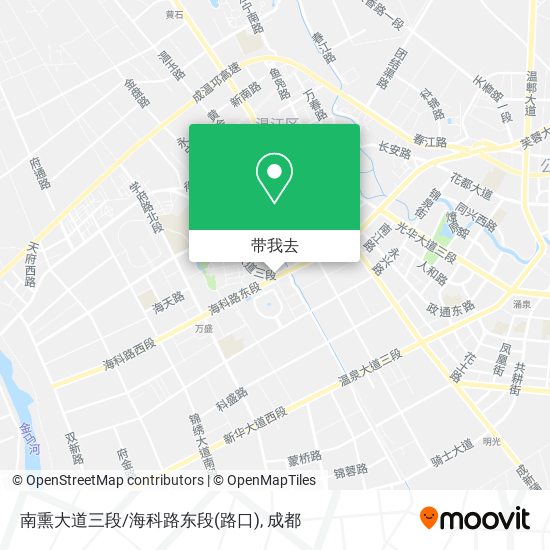 南熏大道三段/海科路东段(路口)地图