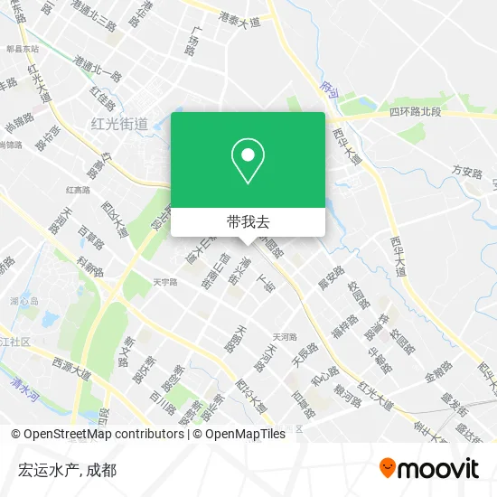 宏运水产地图