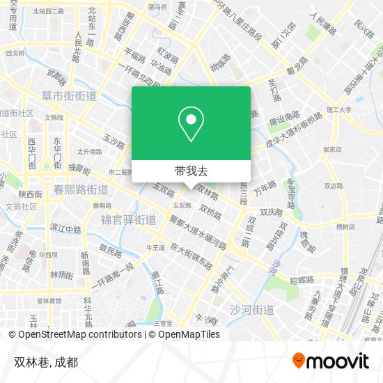 双林巷地图