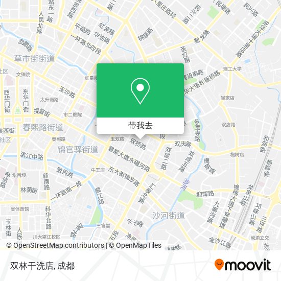 双林干洗店地图