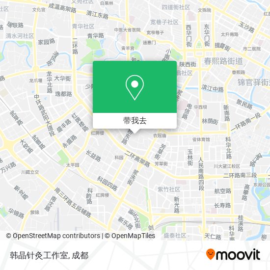 韩晶针灸工作室地图