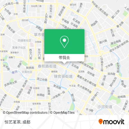 恒艺茗茶地图