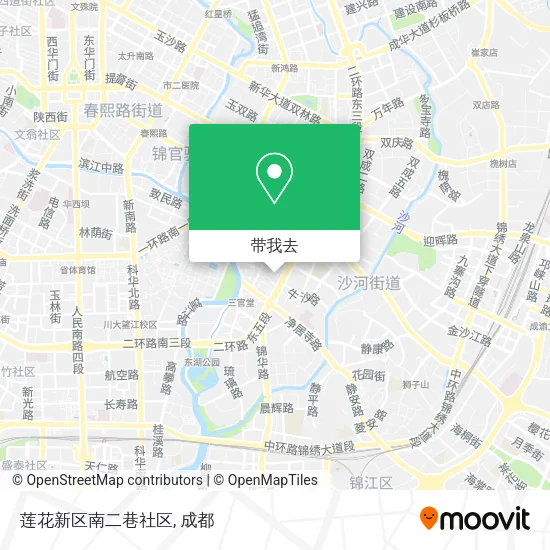 莲花新区南二巷社区地图