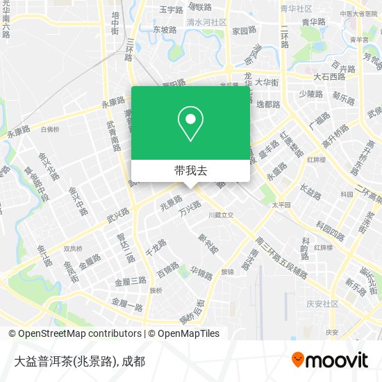 大益普洱茶(兆景路)地图