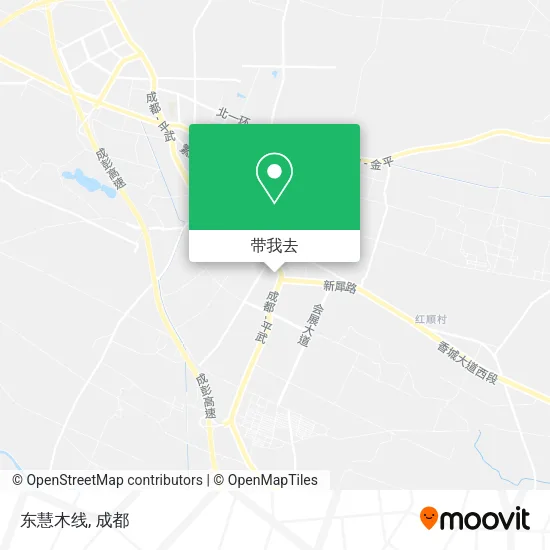 东慧木线地图