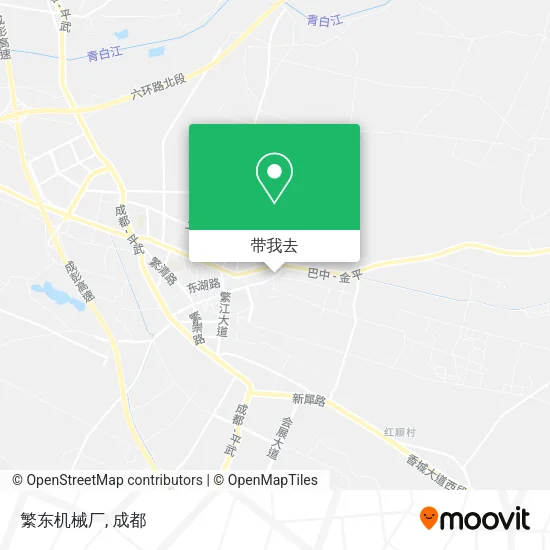 繁东机械厂地图