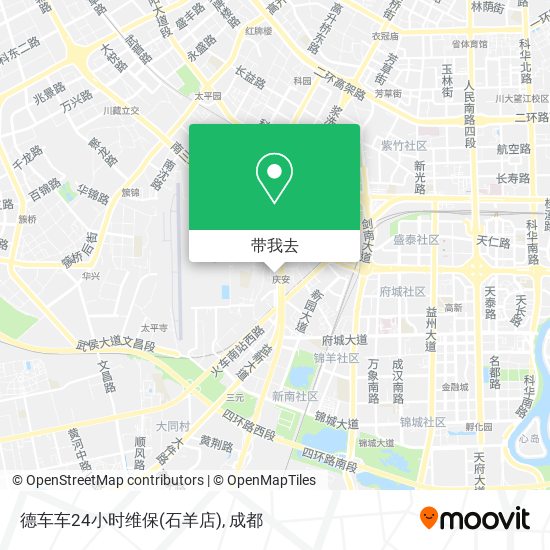 德车车24小时维保(石羊店)地图