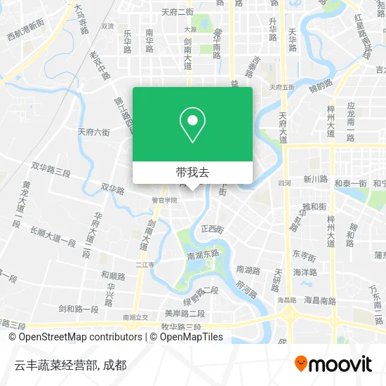 云丰蔬菜经营部地图