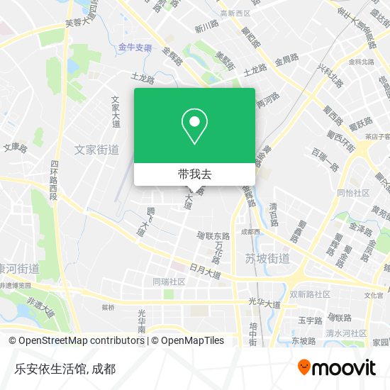 乐安依生活馆地图
