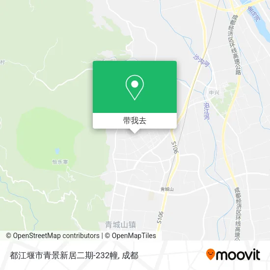 都江堰市青景新居二期-232幢地图