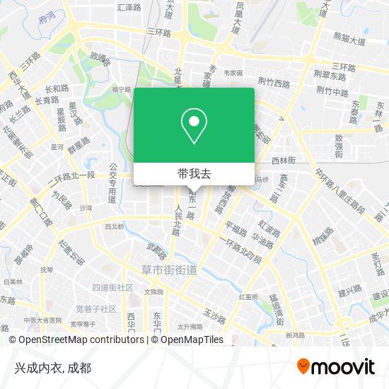 兴成内衣地图