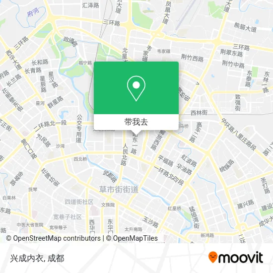 兴成内衣地图