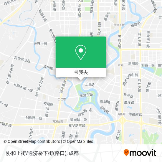 协和上街/通济桥下街(路口)地图