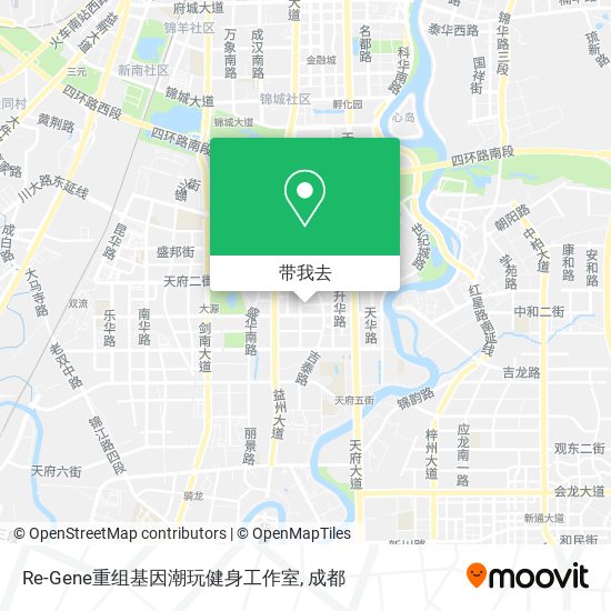 Re-Gene重组基因潮玩健身工作室地图