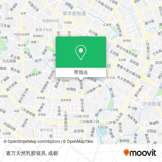 素万天然乳胶寝具地图