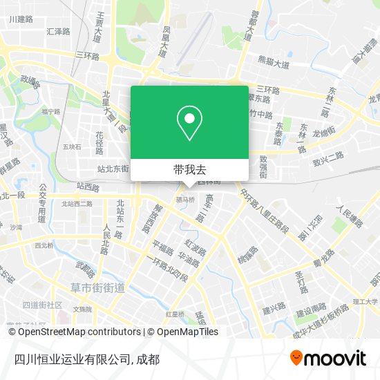四川恒业运业有限公司地图
