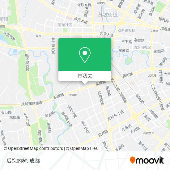 后院的树地图