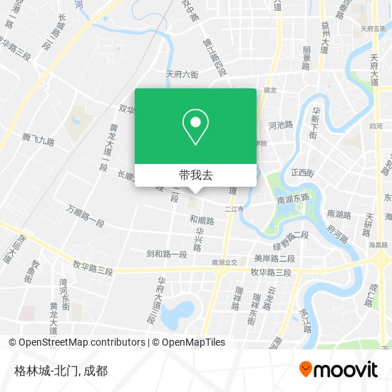 格林城-北门地图
