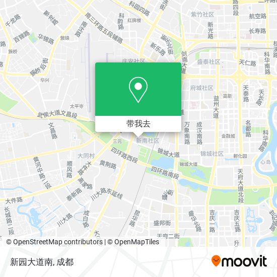 新园大道南地图