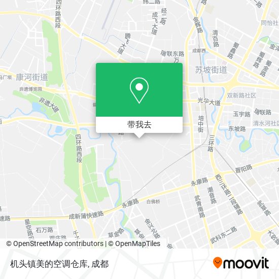 机头镇美的空调仓库地图