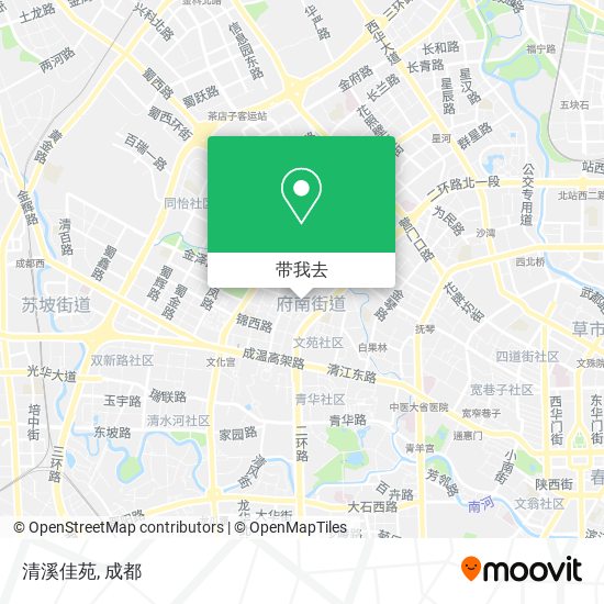 清溪佳苑地图