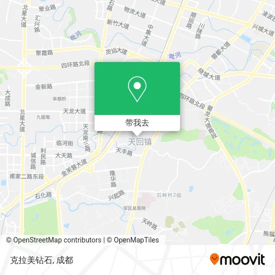 克拉美钻石地图