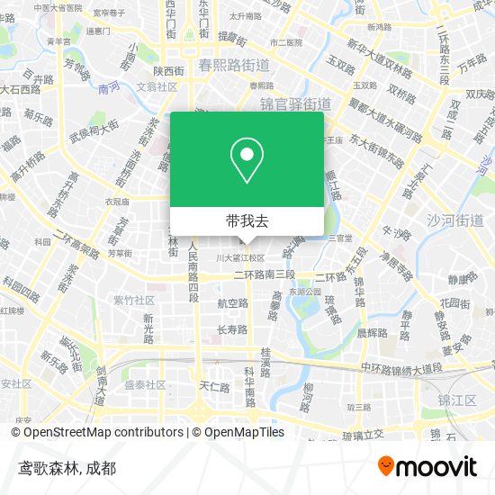 鸢歌森林地图