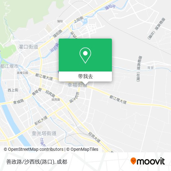 善政路/沙西线(路口)地图