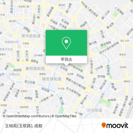 玉锦苑(玉双路)地图
