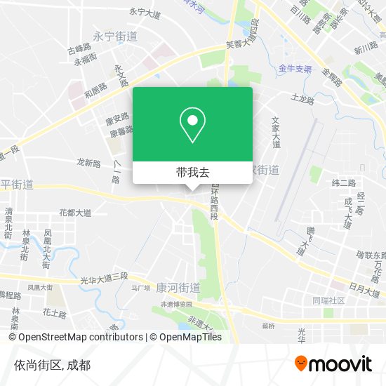 依尚街区地图