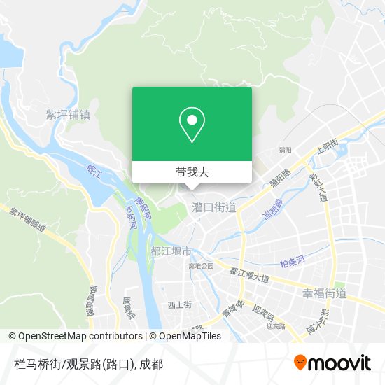 栏马桥街/观景路(路口)地图