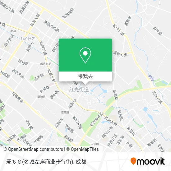 爱多多(名城左岸商业步行街)地图