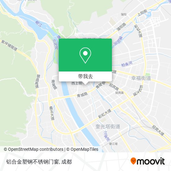 铝合金塑钢不锈钢门窗地图