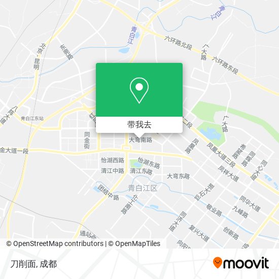 刀削面地图