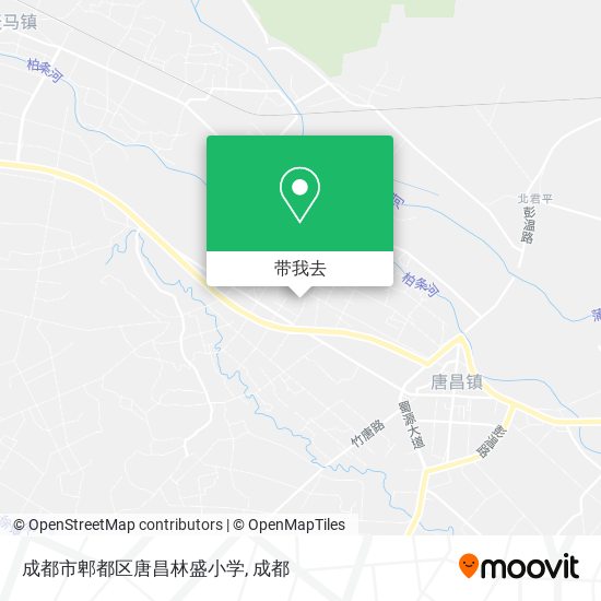 成都市郫都区唐昌林盛小学地图