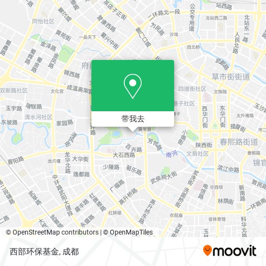 西部环保基金地图