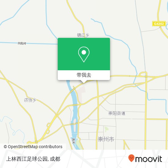 上林西江足球公园地图
