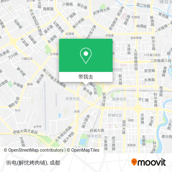 街电(解忧烤肉铺)地图