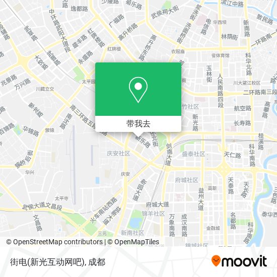街电(新光互动网吧)地图