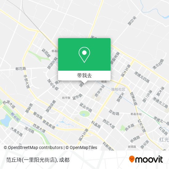 范丘琦(一里阳光街店)地图
