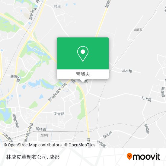 林成皮革制衣公司地图