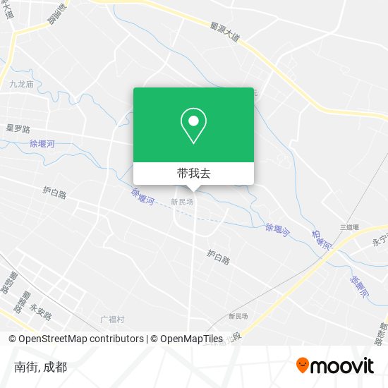 南街地图