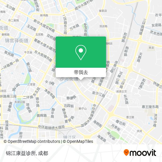 锦江康益诊所地图