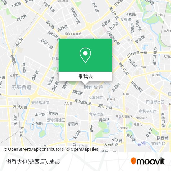 溢香大包(锦西店)地图