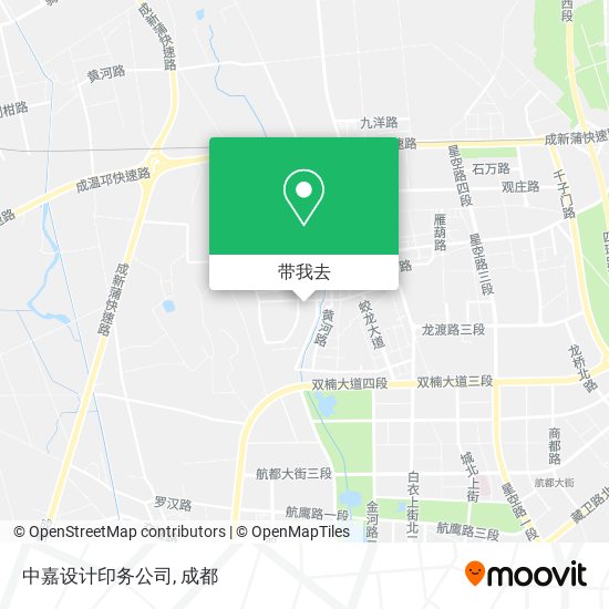 中嘉设计印务公司地图