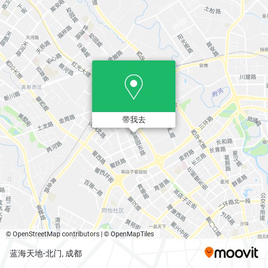 蓝海天地-北门地图