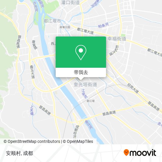 安顺村地图